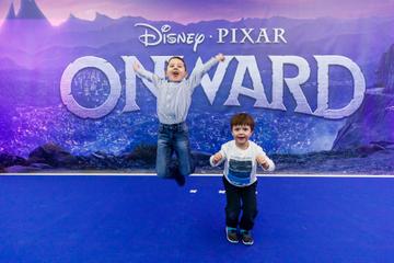 Iulian Zamameagra and Samuel Goncearenco pictured at the special preview screening of Disney Pixar's Onwards in the Odeon Point Village. 
Picture: Andres Poveda
