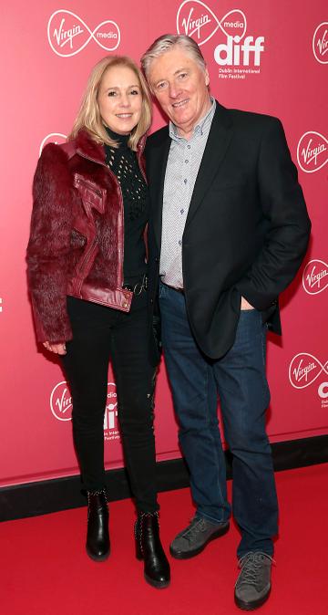Kathy Kenny and Pat Kenny at the World Premiere of Citizens of Boomtown at the Virgin Media Dublin International Film Festival at Cineworld, Dublin.
Pic: Brian McEvoy Photography.