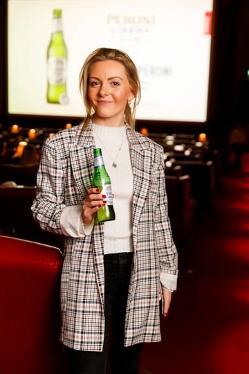 Gina Hollan at the launch of Cinema di Peroni, celebrating Italy in the movies, and the latest addition to its portfolio Peroni Libera 0.0%. Cinema di Peroni Dublin took place at The Stella Cinema in Rathmines, screening the award nominated The Talented Mr. Ripley. Picture: Andres Poveda