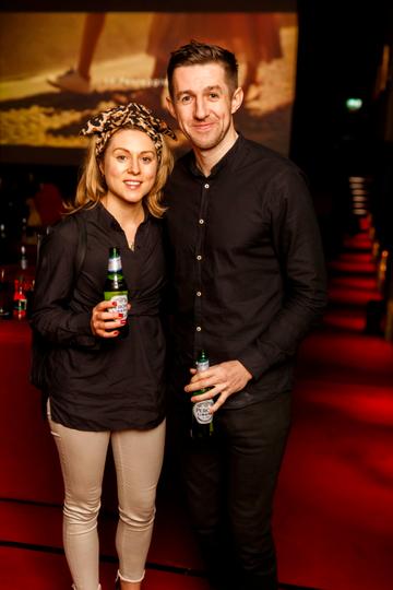 Guests at the launch of Cinema di Peroni, celebrating Italy in the movies, and the latest addition to its portfolio Peroni Libera 0.0%. Cinema di Peroni Dublin took place at The Stella Cinema in Rathmines, screening the award nominated The Talented Mr. Ripley. Picture: Andres Poveda