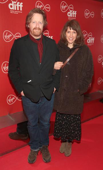 David Wilmot and Sophie Wilmot at the Virgin Media Dublin International Film Festival Irish Premiere screening  of Calm With Horses at the Lighthouse Cinema, Dublin.
Picture: Brian McEvoy.
