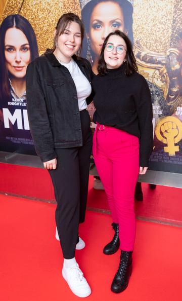 Natalia Ruszaj and Amelia Kucharska at the special preview screening of Misbehaviour at the Lighthouse, Cinema,Dublin.
Photo: Brian McEvoy Photography.
