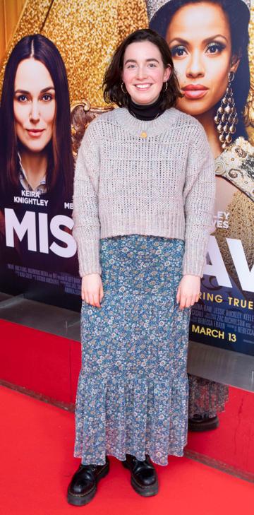Aoife Fitzpatrick at the special preview screening of Misbehaviour at the Lighthouse, Cinema,Dublin.
Photo: Brian McEvoy Photography.

