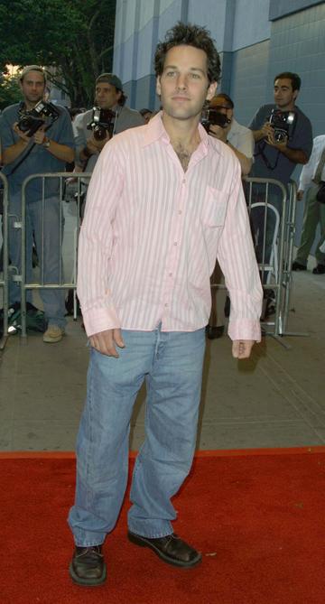 2001: Paul Rudd during Lisa Picard Is Famous Premiere at Chelsea West Theatre in New York City, New York, United States. (Photo by Jim Spellman/WireImage)