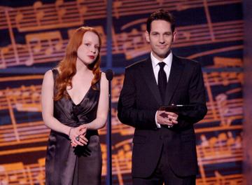2006: Lauren Ambrose and Paul Rudd during 60th Annual Tony Awards  - Show at Radio City Music Hall in New York, New York, United States. (Photo by Stephen Lovekin/WireImage for Tony Awards Productions)