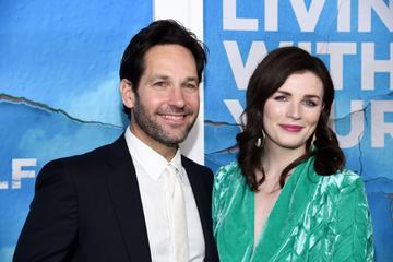 2019: Paul Rudd (L) and Aisling Bea arrive at the premiere of Netflix's "Living With Yourself" at ArcLight Hollywood on October 16, 2019 in Hollywood, California. (Photo by Amanda Edwards/WireImage)