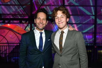 2020: (L-R) Paul Rudd and his son Jack Sullivan Rudd attend AT&amp;T TV Super Saturday Night at Meridian at Island Gardens on February 01, 2020 in Miami, Florida. (Photo by Mike Coppola/Getty Images for AT&amp;T)