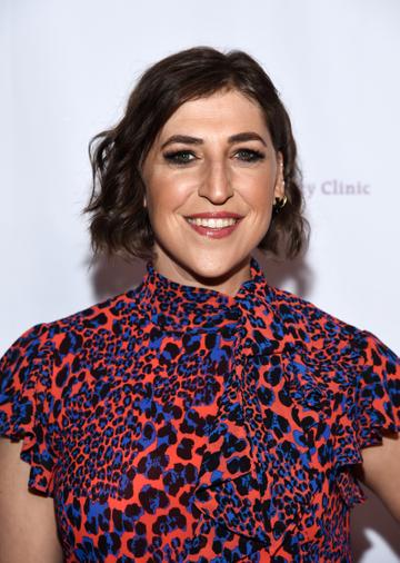 Actress Mayim Bialik arrives at the Saban Community Clinic's 43rd Annual Dinner Gala in Beverly Hills, California. (Photo by Amanda Edwards/Getty Images)