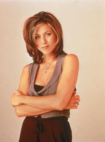 Promotional portrait of American actor Jennifer Aniston for the television series, 'Friends,' c. 1995.  (photo by NBC Television/Getty Images)