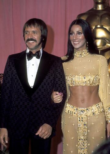 Sonny Bono And Cher pictured at the 24th Annual Academy Awards. (Photo by Ron Galella/Ron Galella Collection via Getty Images)