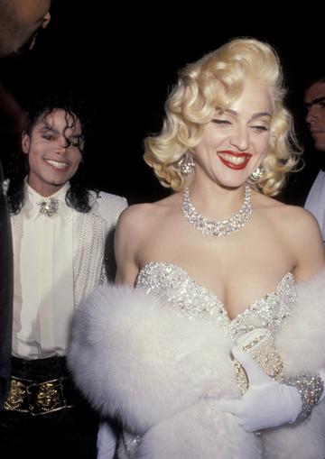 Michael Jackson and Madonna at the 63rd Annual Academy Awards After Party. (Photo by Ron Galella/Ron Galella Collection via Getty Images)