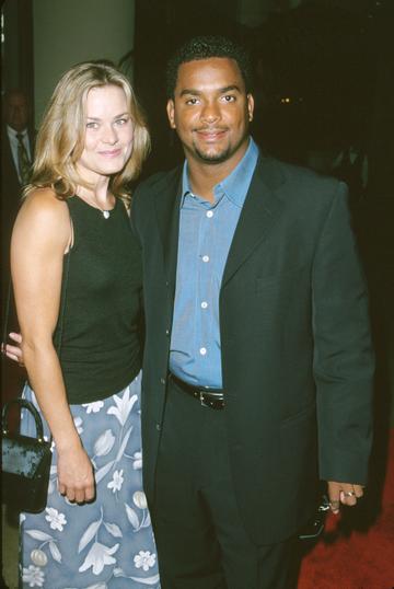 1996: Alfonso Ribeiro & Robin Stapler during The 2nd Annual Family Television Awards at Beverly Hilton Hotel in Beverly Hills, California, United States. (Photo by SGranitz/WireImage)