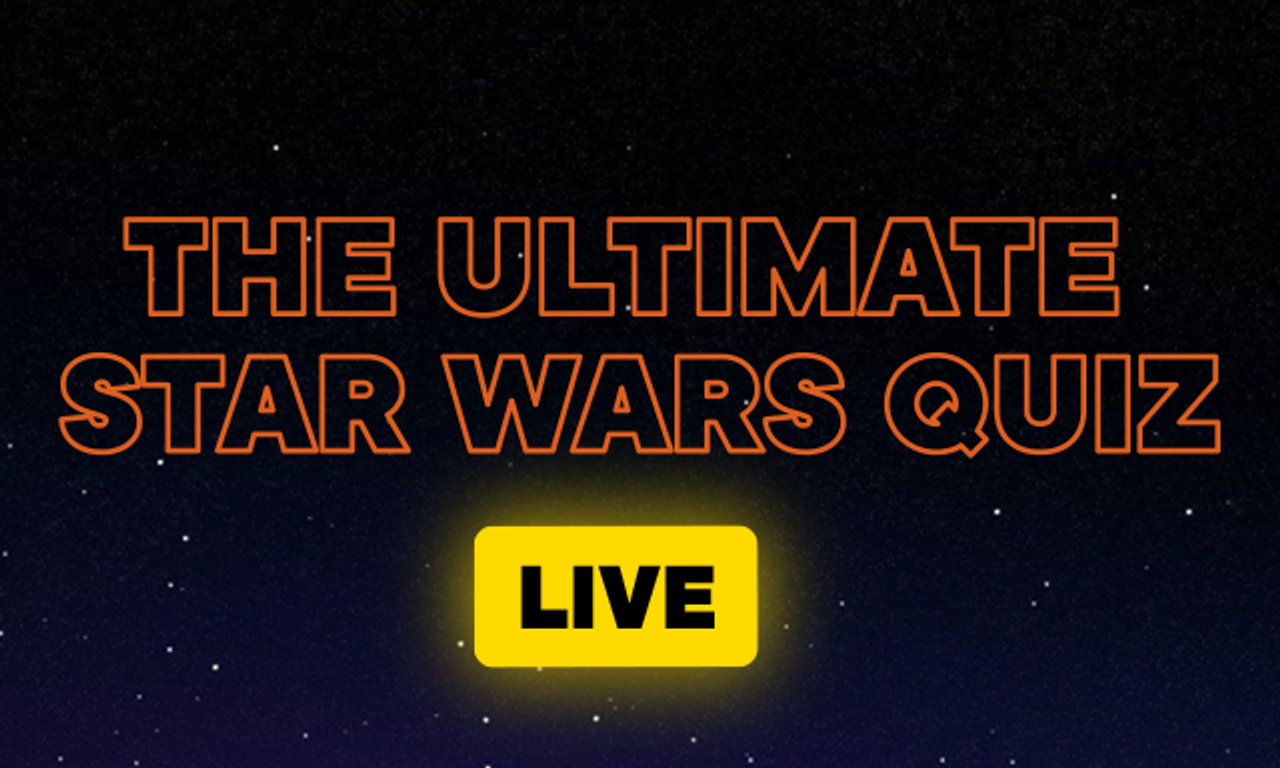 Join us for what will be... The Ultimate Star Wars Quiz