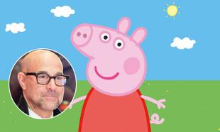 Like you, Stanley Tucci has f*cking had it up to here with 'Peppa Pig' Like you, Stanley Tucci has f*cking had it up to here with 'Peppa Pig'