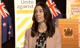 New Zealand PM Jacinda Ardern continues live interview as earthquake strikes New Zealand PM Jacinda Ardern continues live interview as earthquake strikes