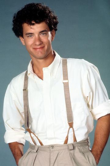 1985: Tom Hanks publicity portrait for the film 'The Man With One Red Shoe', 1985. (Photo by 20th Century-Fox/Getty Images)