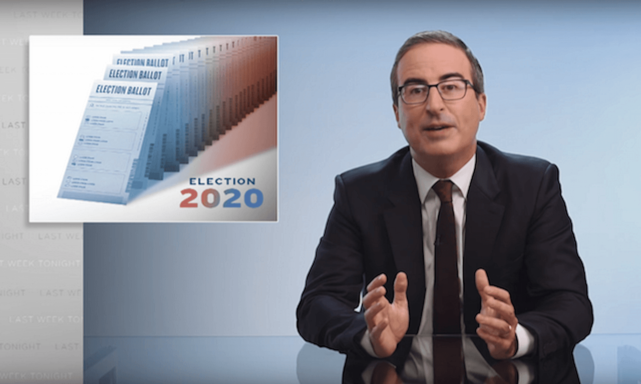 'Last Week Tonight' dives into the 2020 Election, and how Trump is