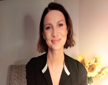 Caitiona Balfe  joins in the ceremony remotely as the winners of the 2020 IFTA Awards were revealed at a virtual ceremony on Sunday night on Virgin Media One hosted by Deirdre O'Kane 
Credit Picture : PIPPictures

