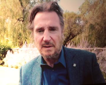 Liam Neeson join in the ceremony remotely as the winners of the 2020 IFTA Awards were revealed at a virtual ceremony on Sunday night on Virgin Media One hosted by Deirdre O'Kane 
Credit Picture : PIPPictures
