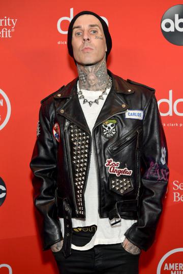 Travis Barker attends the 2020 American Music Awards at Microsoft Theater on November 22, 2020 in Los Angeles, California. (Photo by Emma McIntyre /AMA2020/Getty Images for dcp)
