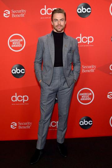 Derek Hough attends the 2020 American Music Awards at Microsoft Theater on November 22, 2020 in Los Angeles, California. (Photo by Emma McIntyre /AMA2020/Getty Images for dcp)