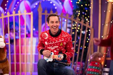 Ryan Tubridy pictured on the Roald Dahl themed set of this years The Late Late Toy Show.

Picture: Andres Poveda
