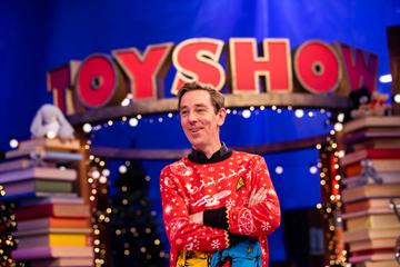 Ryan Tubridy pictured on the Roald Dahl themed set of this years The Late Late Toy Show. 
Picture: Andres Poveda