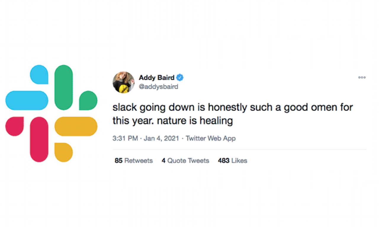 Slack was down for 90 minutes today, which means people made fun of it on  Twitter - Vox