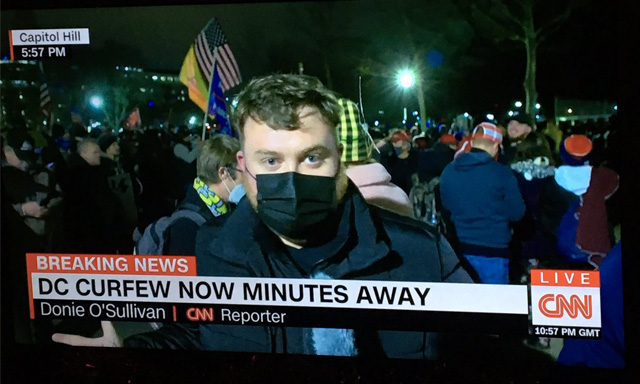 Irish CNN Reporter Donie O'Sullivan Made Us Proud Last Night