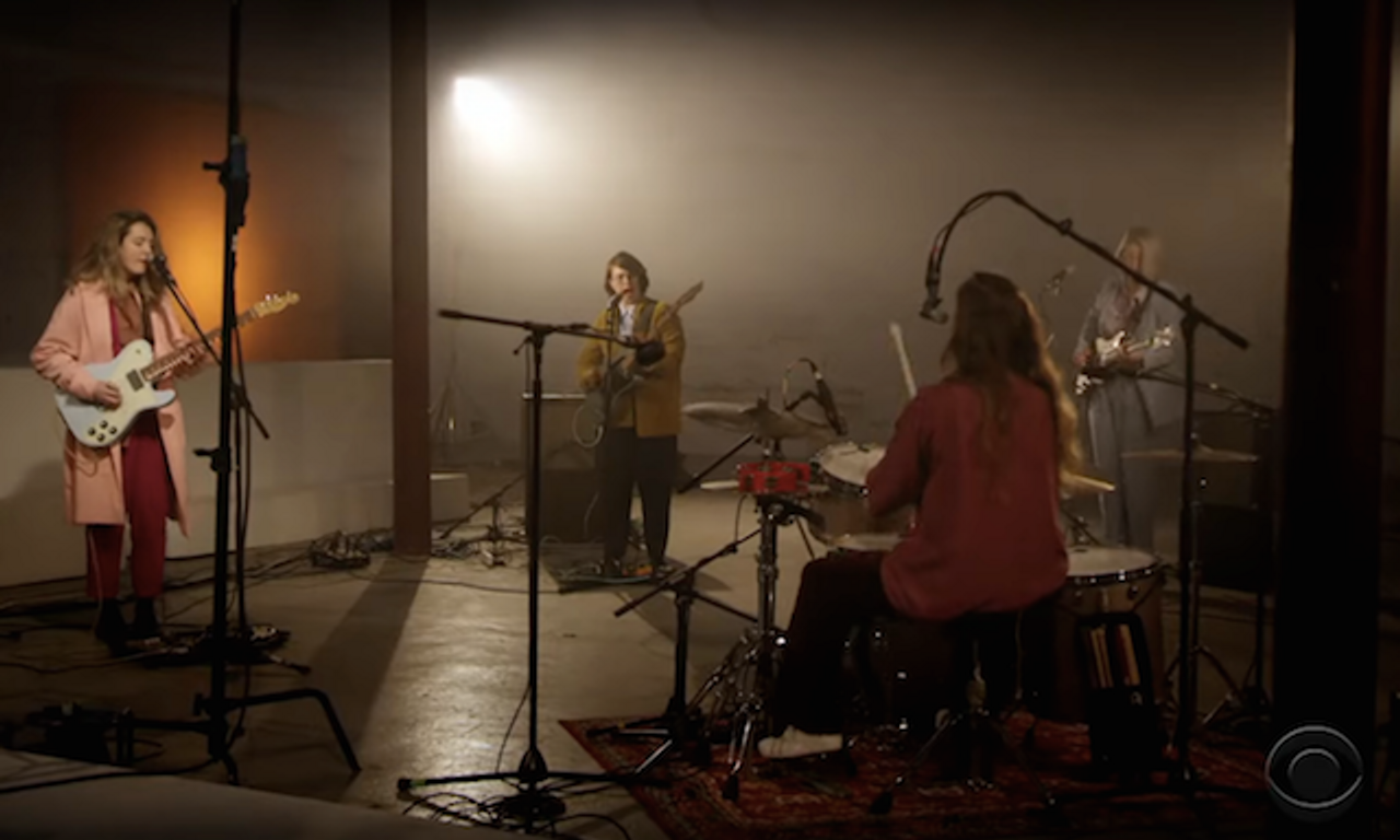 Pillow Queens made their US television debut last night