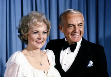 Betty White and Ted Knight (Photo by Ron Galella/Ron Galella Collection via Getty Images)