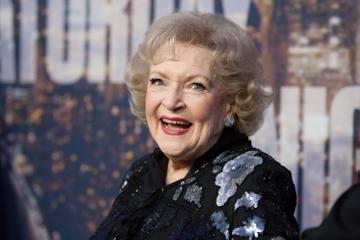 Betty White attends the SNL 40th Anniversary Celebration at Rockefeller Plaza on February 15, 2015 in New York City.  (Photo by D Dipasupil/FilmMagic)