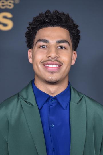 2020: Marcus Scribner starred as Andre Johnson Jr, Andre and Rainbow's self-proclaimed "nerdy" second oldest child.

(Photo by Aaron J. Thornton/FilmMagic)