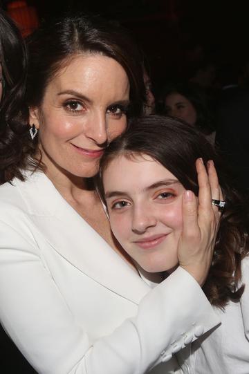 Tina Fey and daughter Alice Richmond pose at the opening night after party for the new musical "Mean Girls" on Broadway based on the cult film at TAO Downtown on April 8, 2018 in New York City.  (Photo by Bruce Glikas/Bruce Glikas/FilmMagic)