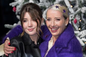 Emma Thompson and daughter Gaia Wise attend the "Last Christmas" UK Premiere  at BFI Southbank on November 11, 2019 in London, England. (Photo by Jeff Spicer/Getty Images)
