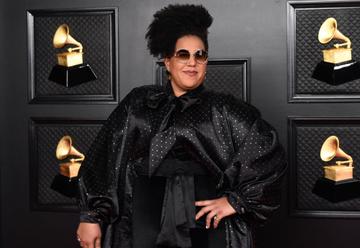 Brittany Howard attends the 63rd Annual GRAMMY Awards at Los Angeles Convention Center in Los Angeles, California and broadcast on March 14, 2021. (Photo by Kevin Mazur/Getty Images for The Recording Academy )