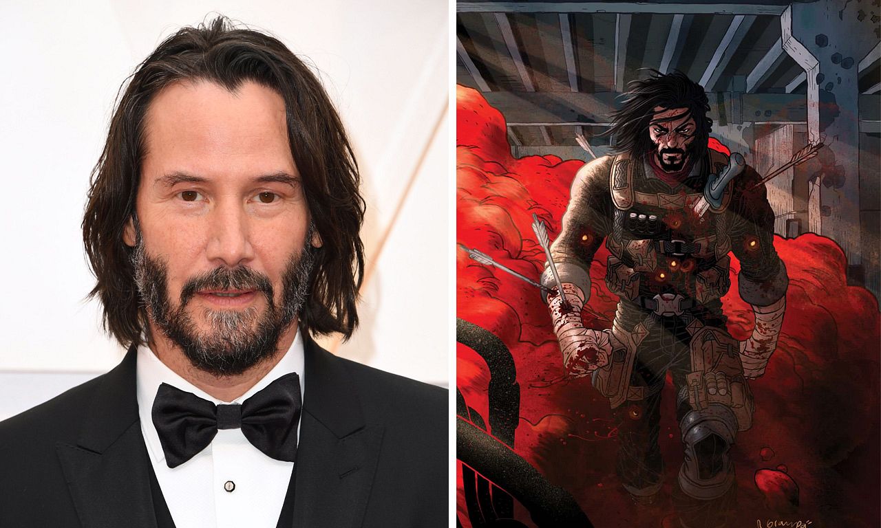 Keanu Reeves comic 'BRZRKR' will become Netflix movie and anime series
