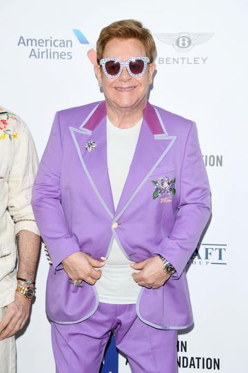 Sir Elton John attends the first “Midsummer Party” hosted by Elton John and David Furnish to raise funds for the Elton John Aids Foundation on July 24, 2019 in Antibes, France. (Photo by Daniele Venturelli/Daniele Venturelli/Getty Images )