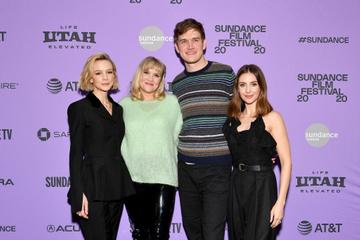 Carey Mulligan, Emerald Fennell, Bo Burnham, and Alison Brie attend the 2020 Sundance Film Festival - "Promising Young Woman" Premiere at The Marc Theatre on January 25, 2020 in Park City, Utah. (Photo by Dia Dipasupil/Getty Images)