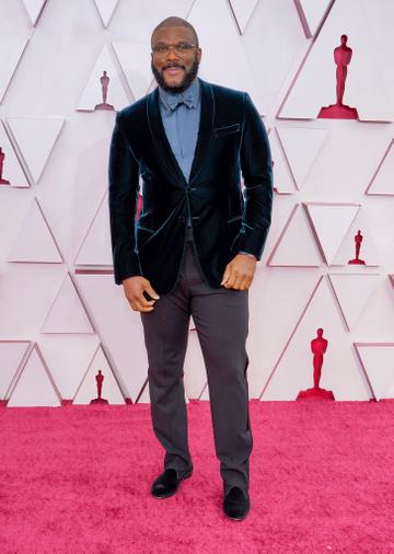 Tyler Perry attends the 93rd Annual Academy Awards at Union Station on April 25, 2021 in Los Angeles, California. (Photo by Chris Pizzello-Pool/Getty Images)