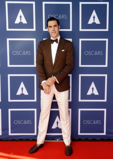 Sacha Baron Cohen attends a screening of the Oscars on Monday April 26, 2021 in Sydney, Australia. (Photo by Rick Rycroft-Pool/Getty Images)