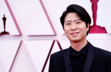  Erick Oh attends the 93rd Annual Academy Awards at Union Station on April 25, 2021 in Los Angeles, California. (Photo by Chris Pizzello-Pool/Getty Images)