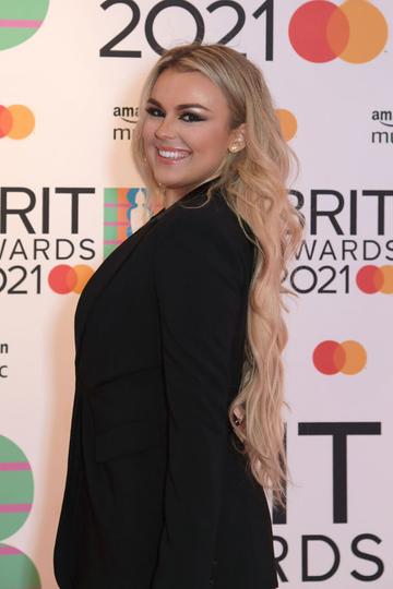 Tallia Storm arrives at The BRIT Awards 2021 at The O2 Arena on May 11, 2021 in London, England.  (Photo by David M. Benett/Dave Benett/Getty Images)