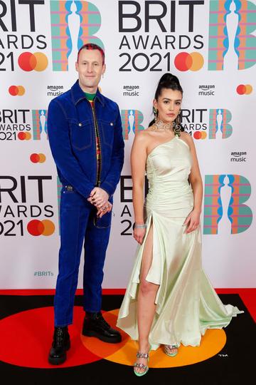 (L-R) 220 Kid and GRACEY attend The BRIT Awards 2021 at The O2 Arena on May 11, 2021 in London, England. (Photo by JMEnternational/JMEnternational for BRIT Awards/Getty Images)