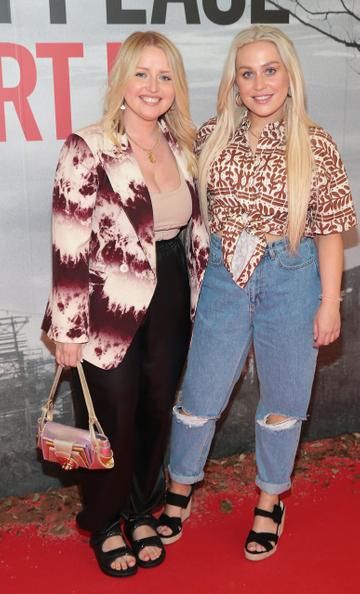 Laura Mullett and Jade Mullett pictured at the 'A Quiet Place Part II 'screening at the Odeon Cinema in Point Square ,Dublin.
Picture  Brian McEvoy/ PIP