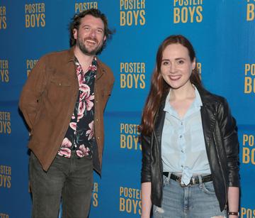 Actors Kevin McGahern and Justine Stafford pictured at the gala preview screening of Poster Boys at Omniplex , Rathmines,Dublin.

Picture PIP
