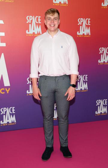 Mark Slane at the Irish Premiere screening of Space Jam : A New Legacy at the Odeon Cinema in Point Square,Dublin
Picture PIP