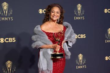 LOS ANGELES, CALIFORNIA - SEPTEMBER 19: Honoree Debbie Allen, recipient of the Governors Award, poses in the press room during the 73rd Primetime Emmy Awards at L.A. LIVE on September 19, 2021 in Los Angeles, California. (Photo by Rich Fury/Getty Images)