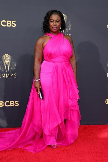 LOS ANGELES, CALIFORNIA - SEPTEMBER 19: Uzo Aduba attends the 73rd Primetime Emmy Awards at L.A. LIVE on September 19, 2021 in Los Angeles, California. (Photo by Rich Fury/Getty Images)