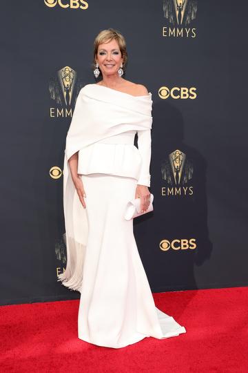 LOS ANGELES, CALIFORNIA - SEPTEMBER 19: Allison Janney attends the 73rd Primetime Emmy Awards at L.A. LIVE on September 19, 2021 in Los Angeles, California. (Photo by Rich Fury/Getty Images)